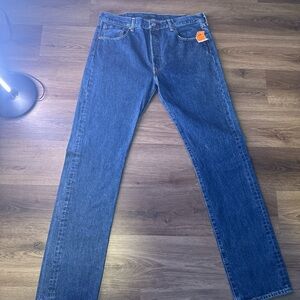 Levi's Men's Straight Blue Jeans